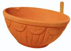 100ml Terracotta Clay Bowl, Color : Earthy Tones
