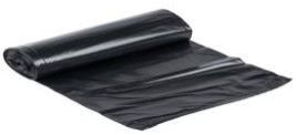 Black Medium Plastic Garbage Bag
