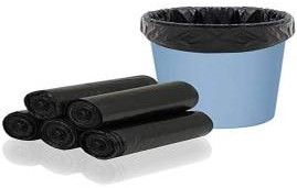 Small Black Plastic Roll Garbage Bags