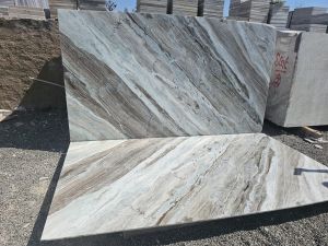 20mm White Fantasy Brown Marble Slab