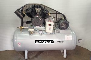 Semi Automatic Reciprocating Air Compressor, Power Source : Electric