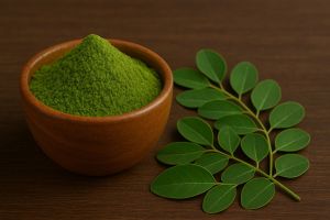 natural moringa leaves powder