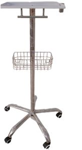 Plain Aluminium Monitor Stand, Packaging Type : Grey