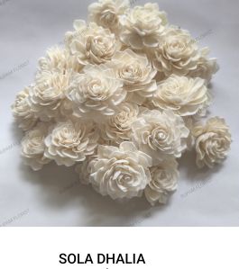 Dhalia Sola Wood Flowers