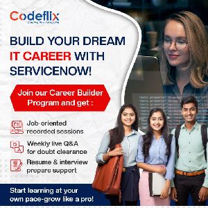 Career Builder Program in Servicenow Certified System Administrator