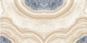 Bookmatch Zebrano Blue Porcelain Tiles 60 X 120 Cm for Floor Wall