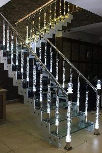 Steel Railings, Color : Silver for Safety Aesthetic Purposes