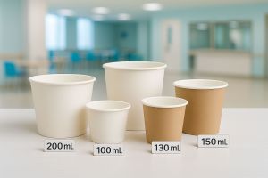 disposable paper cups