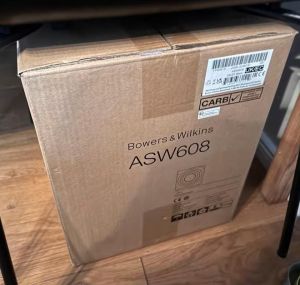 Bowers Wilkins asw608 Subwoofer Speaker, Color : Black