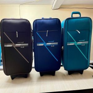 Plain / Printed Polycarbonate Travel Trolley Bag