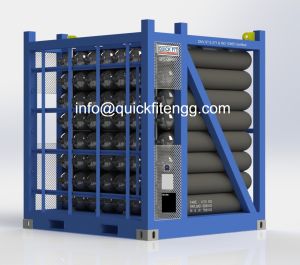 64 Capacity Gas Cylinder Quad