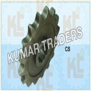 Kt Zinc Plated Mild Steel Rotavator Chain Sprocket, Color : Golden