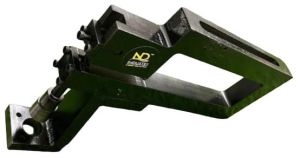 Nd Industry Pneumatic Hole Punch Machine, Color : Black