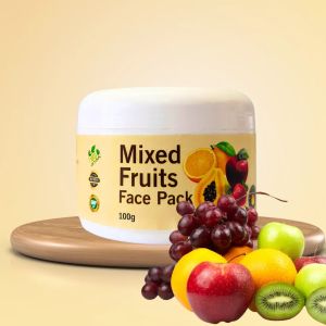 Mixed Fruit Face Mask 100g, Packaging Type : Jar