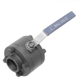 Carbon Steel 3 Pcs Ball Valve, API 608, Bs 5352, Asme B16.34