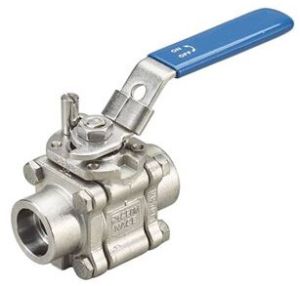 Socket Weld Ball Valve, API 608, 1/4-3/4 Inch, CF8M, Wcb
