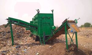 Mild Steel Ballistic Separator Machine For Solid Waste