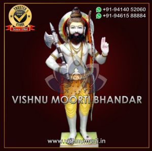 Marble Parashuram Statue