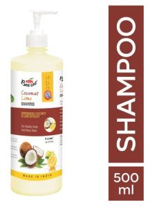 Coconut Lime Shampoo 500ML, Color : White