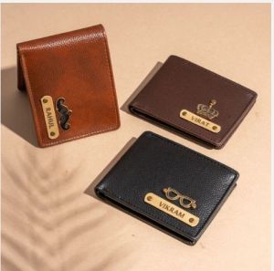 Customized Mens Italian Vegan Leather Wallet