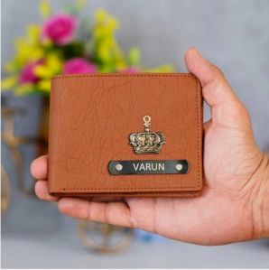 Customized Men's Wallet Sheep Texture Wallet