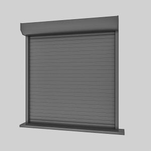Single Wall Rolling Shutter