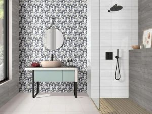 Odg Grey Dk Sandstorm Mosaic Wall Tiles