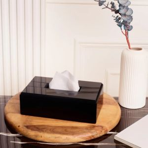 Tissue Box  Black