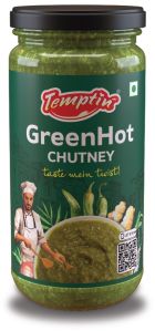 Temptin Green Hot Chutney