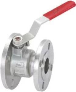 SS Flush Bottom Ball Valve Flanged End