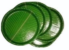 Banana Leaf Round Plate Thali
