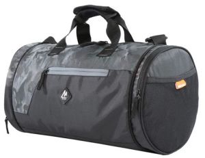 Mike Dual Tone Gym Bag Grey