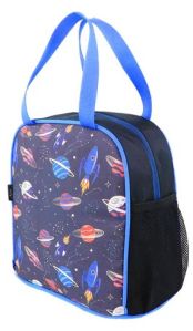 Smily Kiddos Joy Lunch Bag Space Theme Violet