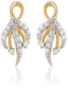 Floral Twist Diamond Studs