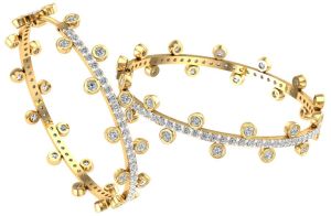 Party Vibe Diamond Hoop Earrings