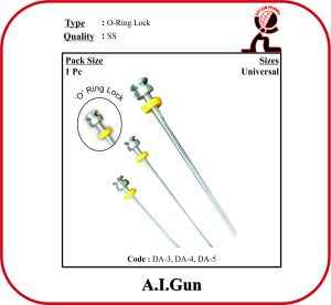 Artificial Insemination ( A.i ) Gun O Ring Type Auto Lock ( Mini )