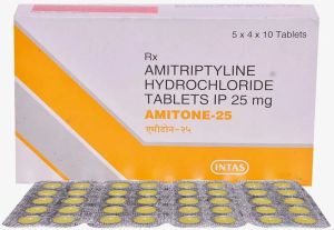 Amitone 25mg Amitriptyline Tablet