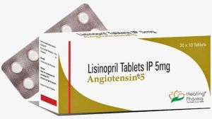Angiotensin 5mg Lisinopril Tablet