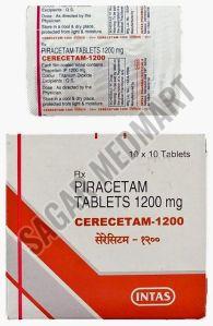 Cerecetam-1200 Cerecetam 1200Mg Piracetam Tablet
