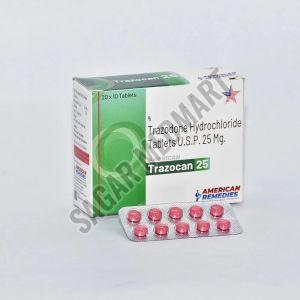 Trazocan-25 Trazocan 25mg Trazodone Tablet for Depression