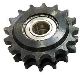 Duplex Gear Z-16 Chain Tension Wheel, Color : Silver