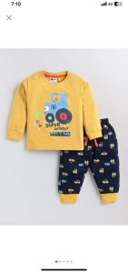 Kids T Shirt Payjama Set for Boys