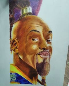 Pencil Colour Painting