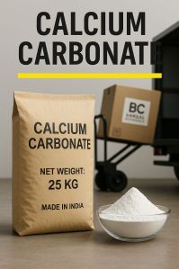 Calcium Carbonate Powder, Packaging Size : 10kg, 25kg, 50kg