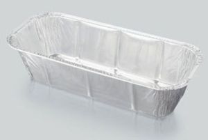 Alufo 520ml Reg Aluminium Regular Foil Container Without Paper Lid