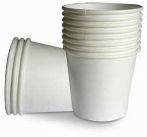 Disposable 55 Ml Plain Paper Glass