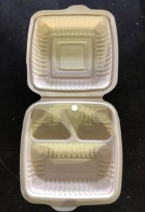 Windsor 3CP Cornstarch Clamshell Box