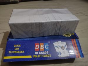 Dbc PVC Blank Id Cards for Inkjet Printers