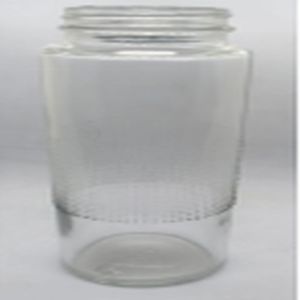 500 Ml Glass Dotted Water Bottle