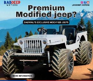 Jeeps Tempo Traveller Modifying Service, Color : Color Choice Option